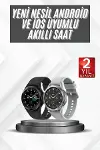 Akıllı Saat Çok Fonksiyonlu Çağrı Cevaplayabilen Bildirim Görme Uzun Pil Ömrü-1
