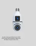 Ampul Tipi WiFi Kamera 2MP Lensli Full HD Görüntü ve Akıllı Hareket Algılama-4