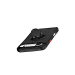 Apple İphone 17 Air Montreal Yüzüklü Silikon Kapak - Siyah-4