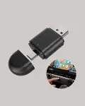 Kablosuz CarPlay Adaptörü – USB-A & Type-C Uyumlu Hızlı Bağlantı Cihazı-2