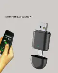 Kablosuz CarPlay Adaptörü – USB-A & Type-C Uyumlu Hızlı Bağlantı Cihazı-4