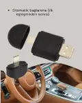 Kablosuz CarPlay Adaptörü – USB-A & Type-C Uyumlu Hızlı Bağlantı Cihazı-5