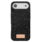 Onegif Apple İphone 17 Air Bright Simli Kapak - Siyah-4