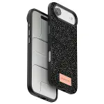 Onegif Apple İphone 17 Air Bright Simli Kapak - Siyah-1