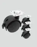 Kilitli Mobilya Ayağı 6 cm 4’lü Set Zen Korumalı-3