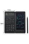 Silinebilir LCD Yazı Tabletli,Kalemli Katlanabilir Bilimsel Hesap Makinesi-4