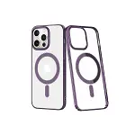 Apple iPhone 13 Pro Max Kılıf Element Magneticsafe Sert Kapak - Derin Mor-3