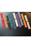 Apple Watch 42mm Magnus Mıknatıslı Silikon Kordon - Gri-2