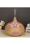 Aroma Difüzör Gece Işığı 7 Led DESENLİ Nemlendirici Kumandalı Buhar Makinesi 550 ml-2