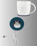 Totoro Desenli USB Bardak Isıtıcı Kahve Çay Sıcak Tutucu Altlık-2