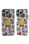 Apple iPhone 14 Pro Max Kılıf Apollo Magneticsafe Desenli Kapak - Apollo Şeffaf - 2-1