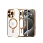Apple iPhone 16 Pro Max Kılıf Kross Magneticsafe Kapak - Çöl Titanyum-3