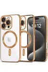 Apple iPhone 16 Pro Max Kılıf Kross Magneticsafe Kapak - Çöl Titanyum-1