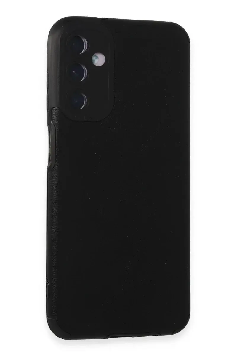 Samsung Galaxy M14 5G Kılıf Loop Deri Silikon - Siyah