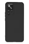 Xiao 12T Pro Kılıf Nano içi Kadife Silikon - Siyah-1