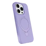 Apple İphone 14 Pro Max Regal Magsafe Standlı Kapak - Lila-2