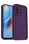 Oppo A74 4G Kılıf Viera Silikon - Mürdüm-1