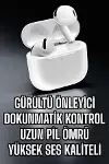 Bluetooth Kulaklık Yeni Nesil Gürültü Önleyici Yüksek Ses Kaliteli krofonlu-1