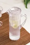Akilik Barok 1,5 Lt Şeffaf Sürahi (Buzdolabı Kapak Rafına Sığar)-2