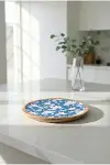 Mango Agacı Pasta Tabağı & Sunum Tabağı 20 Cm Desenli-2
