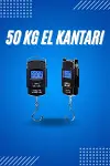 50 Kg Dijital El Terazisi Cep Tartısı El Kantarı Terazi-2