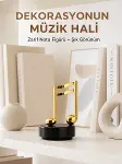 Melodious Music Altın Nota Figürlü Müzik Kutusu Yeni Nesil-1