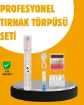 Ergonok Saplı 20.000 RPM Hız Kontrollü Manikür Pedikür Makinesi-1