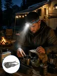 LED Kafa Feneri Ayarlanabilir Baş Bantlı Güçlü Aydınlatma Lambası-4
