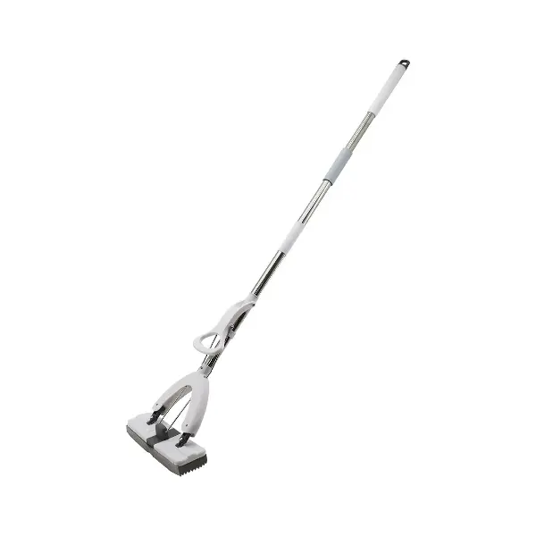 Mop Kendinden Sıkmalı Pva Sünger Mop - Kelebek Mop Krom Sap = 110CM + Plastik BAŞLIK=135CM