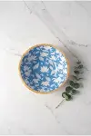 Mango Agacı Sunum Servis Kasesi & Dekoratif Kase 20 Cm Desenli-3