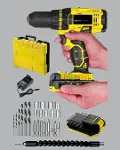 12V Akülü Matkap –Ergonok ve Yüksek Performanslı-3