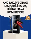 Taşınabilir Akü Takviye ve Akıllı Lastik Şişirme Pompası-1