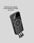 15W Kablosuz Şarj Özellikli 10000 mAh Powerbank – Type-C Hızlı Şarj-3