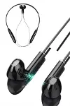 Kablolu Kulak İçi Bluetooth Kulaklık 60 Saat ANC Özellikli Boyun Bantlı-3