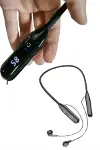Kablolu Kulak İçi Bluetooth Kulaklık 60 Saat ANC Özellikli Boyun Bantlı-4
