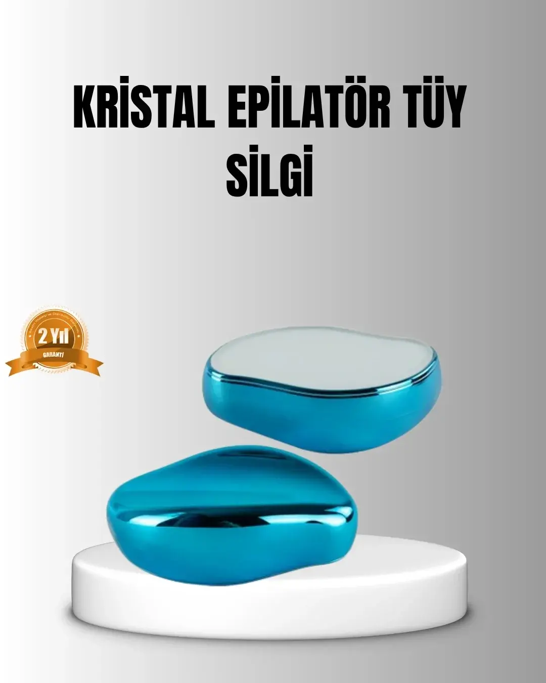 Kristal Tüy Alıcı Epilatör – Acısız, Pratik ve Cilt Dostu Tüy Tezliği