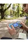 Taşınabilir Klasik Oyun Konsolu TV Bağlantılı Dahili Oyunlu Şarjlı Game Console-1