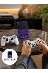 Kablosuz Kollu 3.5 İnç IPS Ekranlı Retro El Oyun Konsolu-3