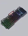 Profesyonel Oyuncu Klavye Mouse Seti – RGB Işıklı, Türkçe Q, DPI Ayarlı, Dayanıklı Gövde-2