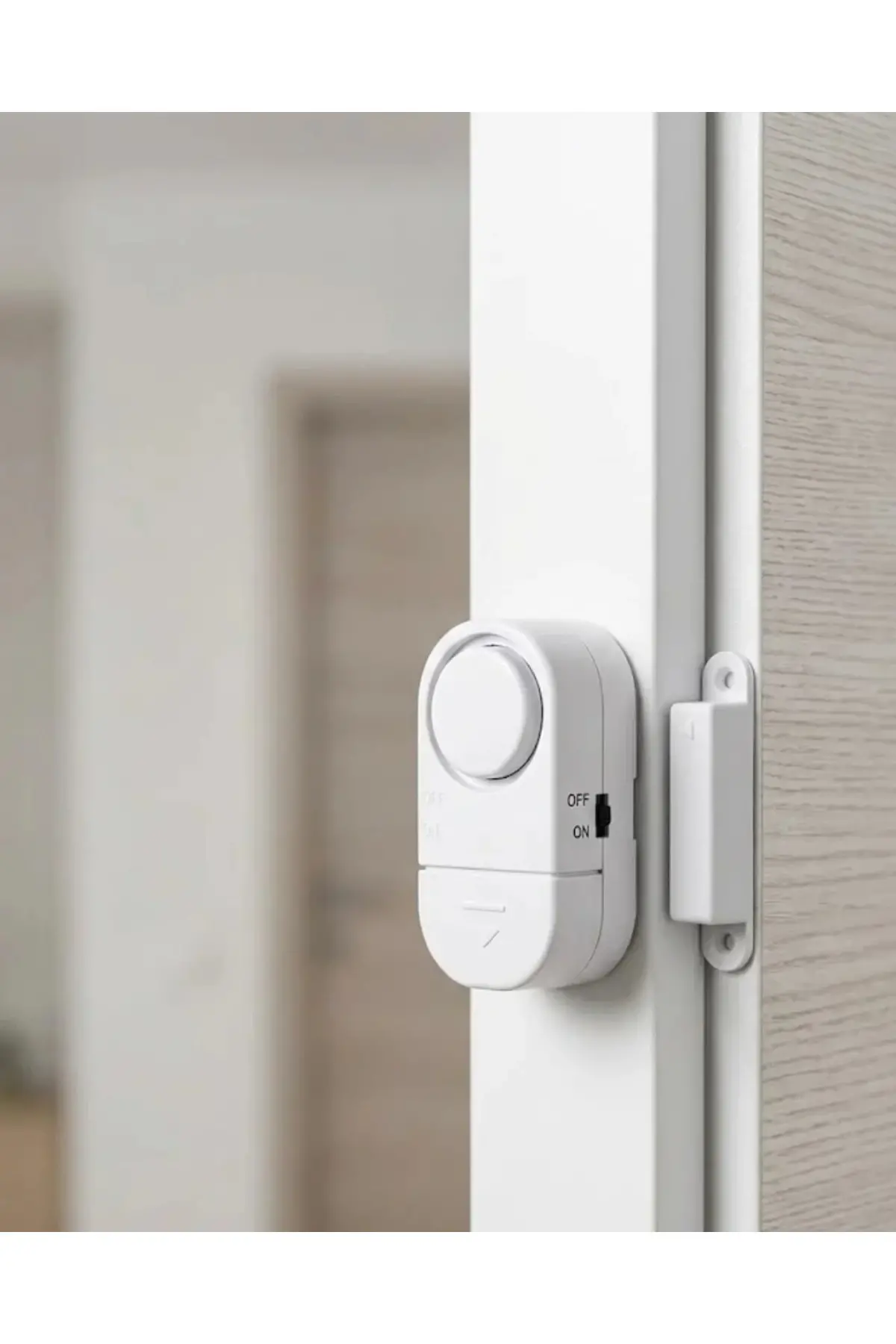 Kapı Pencere Alarmı Manyetik Sensörlü 90 dB Güçlü Sesli Güvenlik Alarm Sistemi