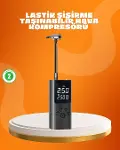 Çoklu Valf Adaptörlü Dijital Hava Pompası-1
