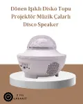 Müzik Ritimli Işık Değişi & Dönen Dalga Efekti – Galaxy Projektör-1