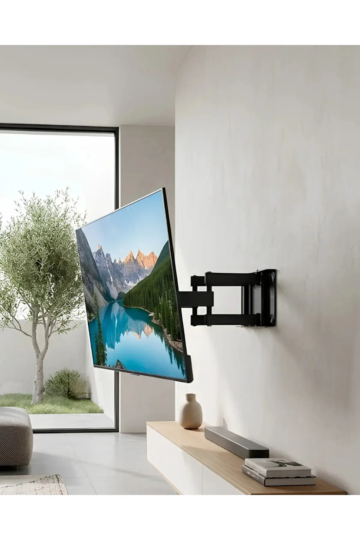 Duvara Monte Hareketli TV Aparatı LED LCD ve Smart TV Uyumlu
