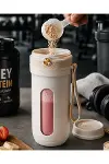 Taşınabilir Şarjlı Blender Smoothie ve Buz Kırıcı Özellikli 350 ML-1