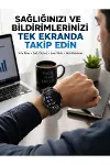 Akıllı Saat Yeni Model Sesli Asistan Bildirim Görme Bluetooth Bağlantılı Müzik Dinleme-1