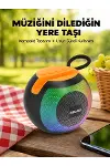 RGB Led Işıklı Güçlü Baslı Kablosuz Hoparlör Yeni Nesil-1