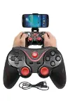 Joystik Gamepad Bluetooth Telefon Tutucu Oyun Kolu Telefon Android Uyumlu-3