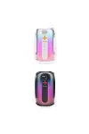 Pluse 8 RGB Kablosuz Hoparlör - Beyaz-4