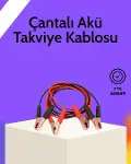 Akü Takviye Kablosu 1200A İzoleli Büyük Maşalı 2m Dayanıklı-1