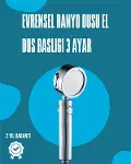 Su Tasarruflu ve Kolay Kurulumlu El Duş Başlığı – Yüksek Performans-1